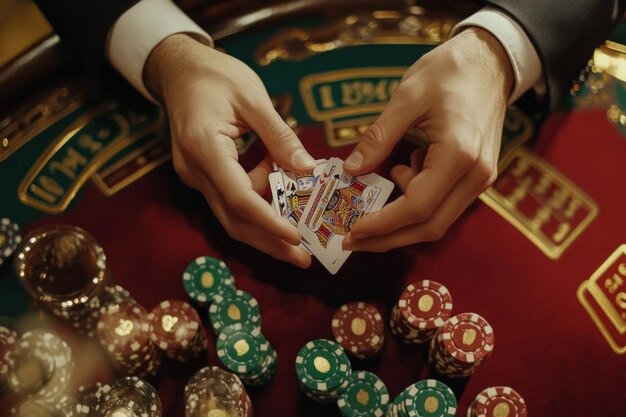 Live football and casino game selection